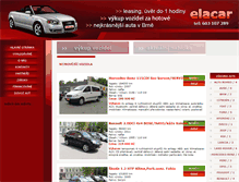 Tablet Screenshot of elacar.cz